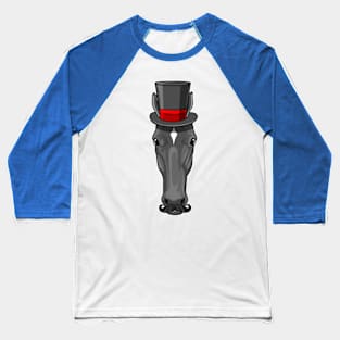 Horse with Cylinder Baseball T-Shirt